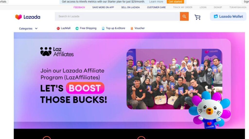 Lazada Affiliate Program