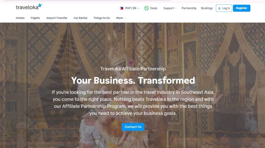 Traveloka Affiliate Program