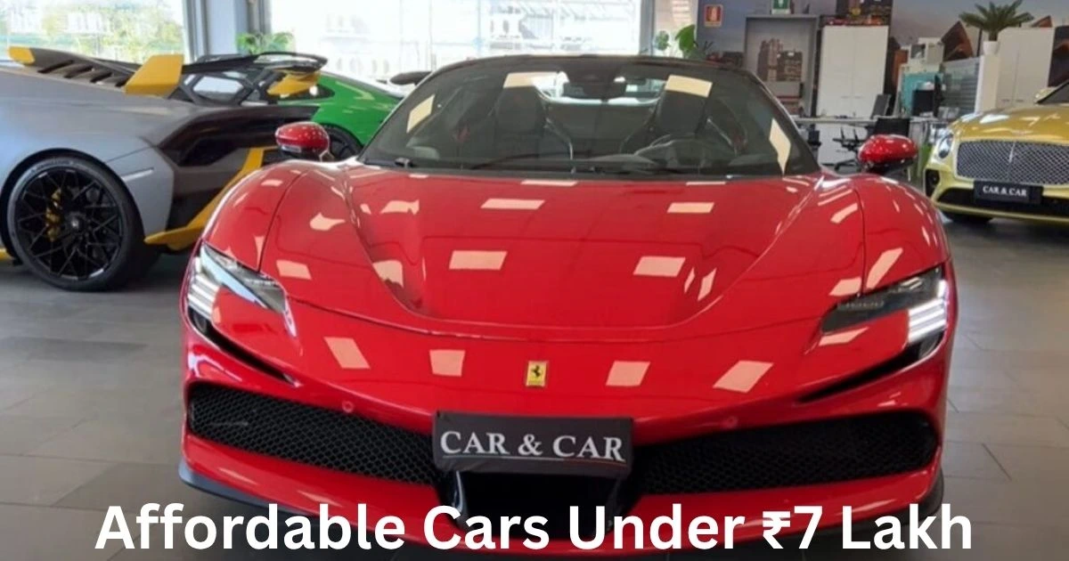Affordable Cars Under ₹7 Lakh